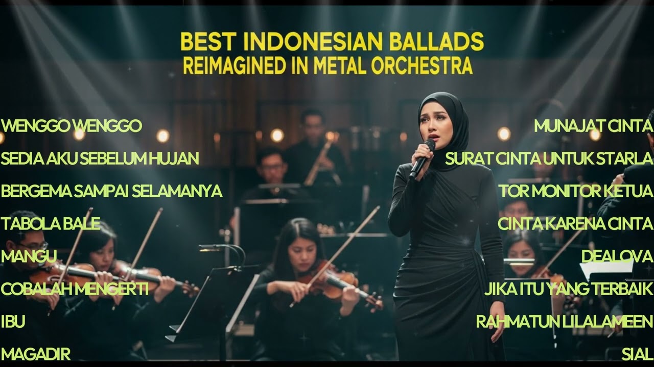 LAGU GALAU INDONESIA VERSI METAL ORKESTRA | EMOSIONAL & EPIC