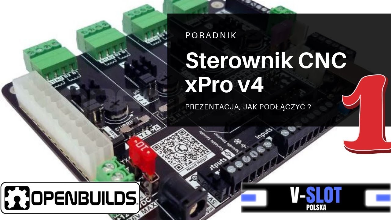 Jak podłączyć sterownik CNC xPRO v4 ? Poradnik CNC