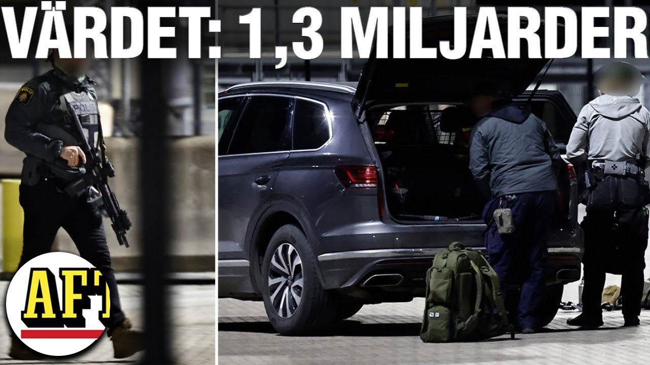 N&auml;rmare 1,5 ton kokain beslagtaget i Nyn&auml;shamn