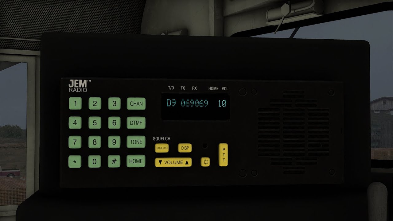 [EMD GP30] ATSF GP30u Cab & JEM Radio