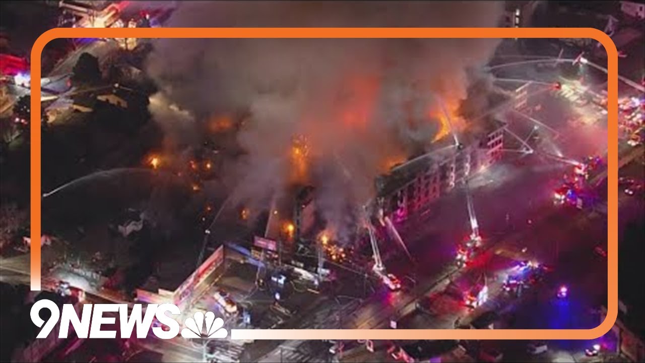 Evacuations ordered due to 5-alarm fire in Denver