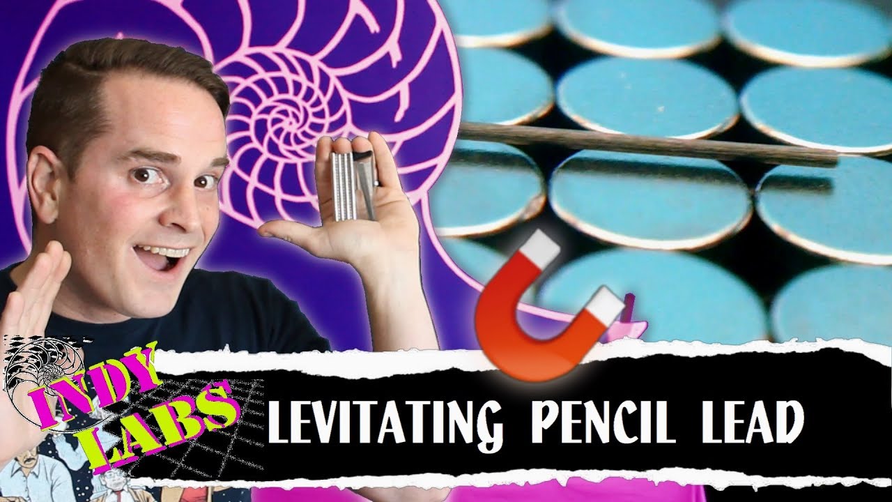 Levitating Pencil Lead - Indy Labs #29 (At Home DIY Science)