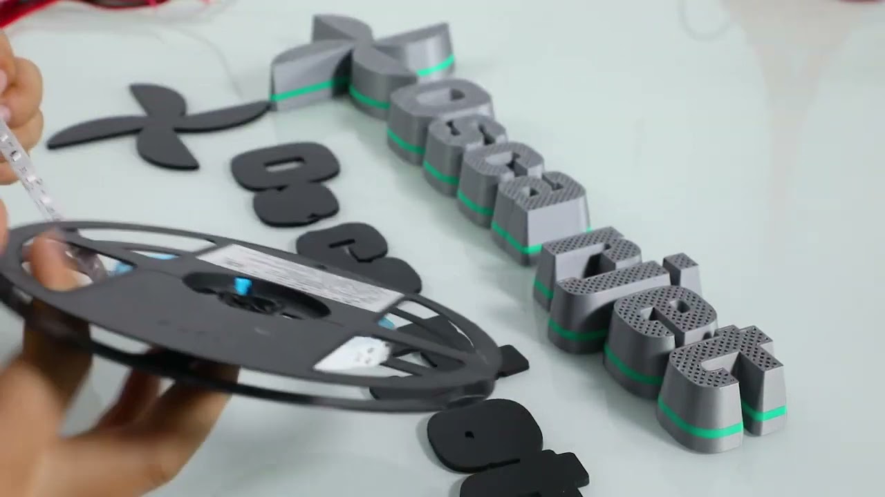 CreatWit Letter K8 printer grid luminous character production