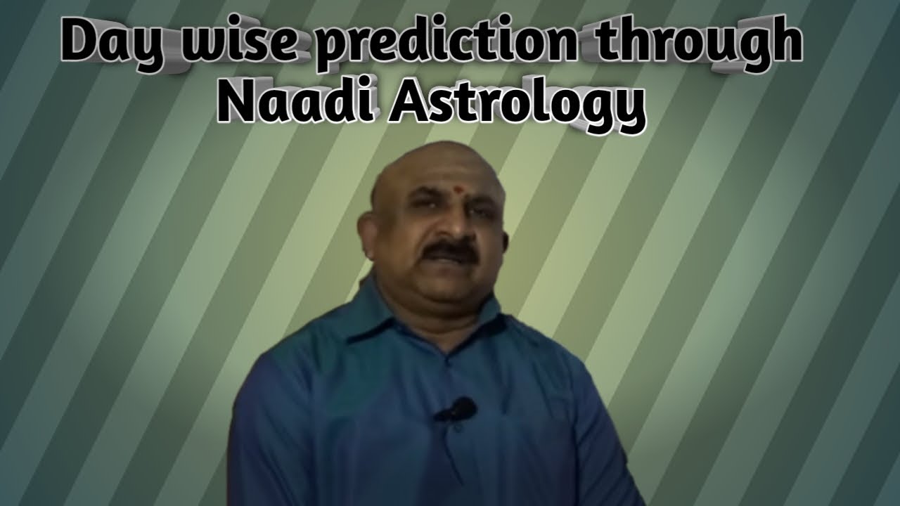 Techniques for day-wise prediction - Naadi Astrology