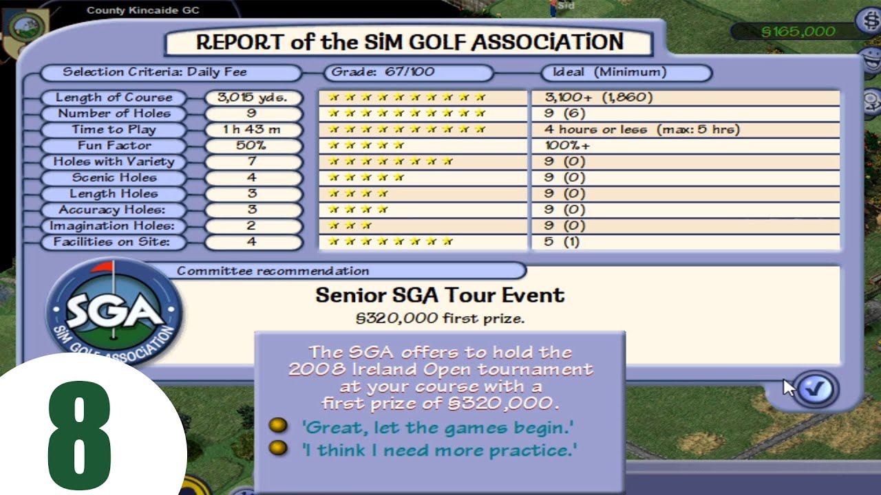 Sid Meier's SimGolf | Our Second Tournament