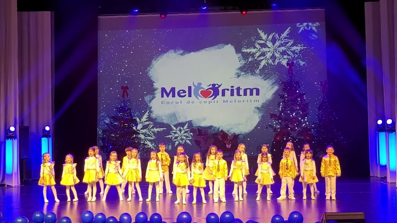 Cor Meloritm - 1, 2, 3 hai la joaca si Sus la poarta raiului