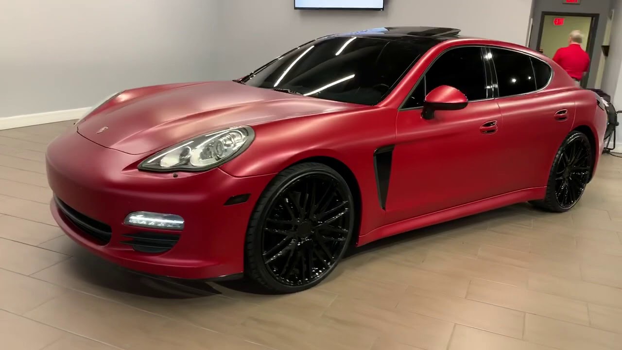 2010 Porsche Panamera 4S AWD Sedan 4.8L V8 Custom Paint