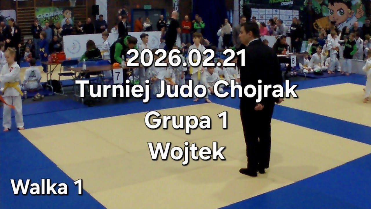 2026.02.21 - Turniej Judo Chojrak - Gr.1 - Wojtek