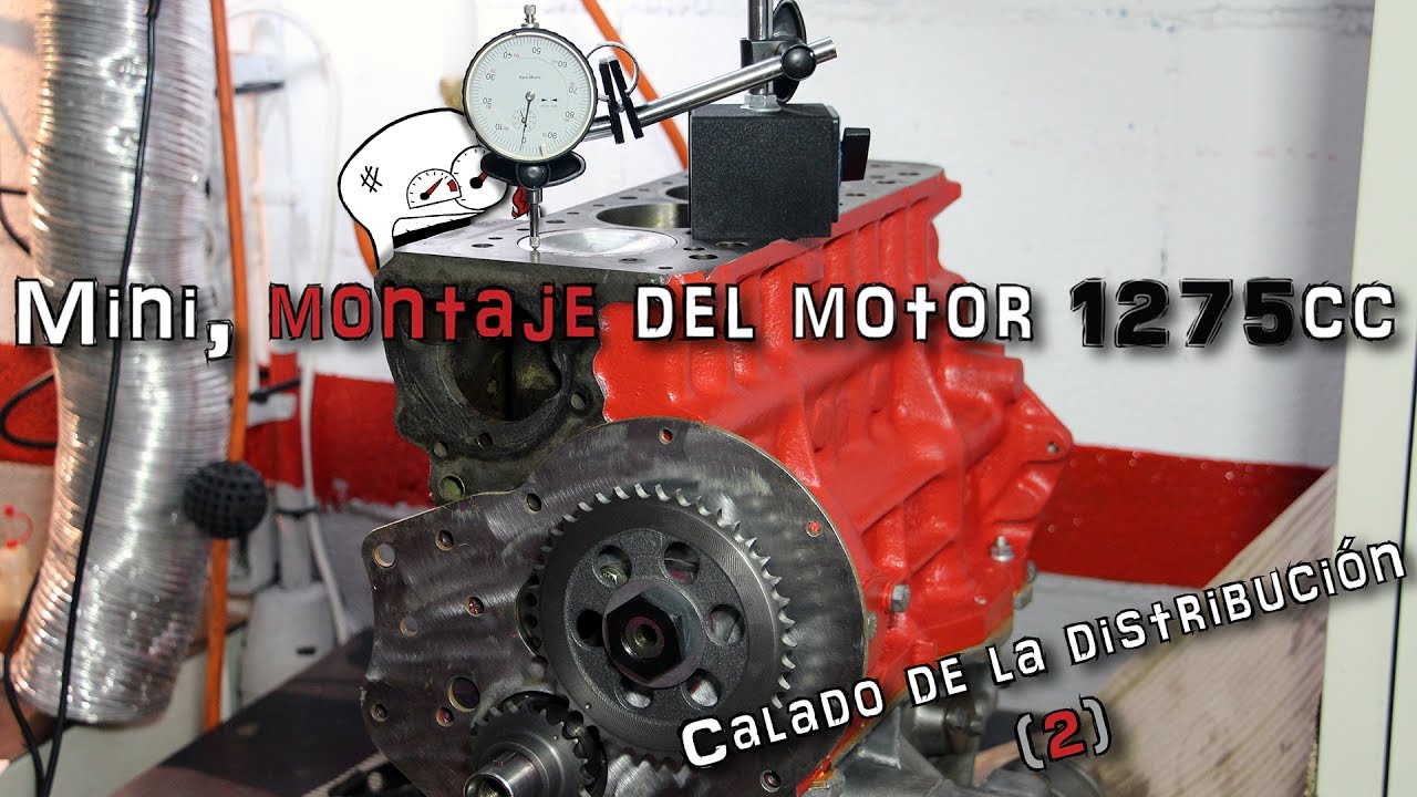 Mini, montaje del motor 1275cc #12: Calado de la distribución (2) | (En español)