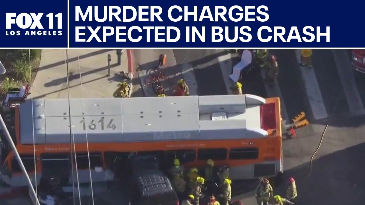 Driver facing murder charges in deadly Metro crash: LAPD