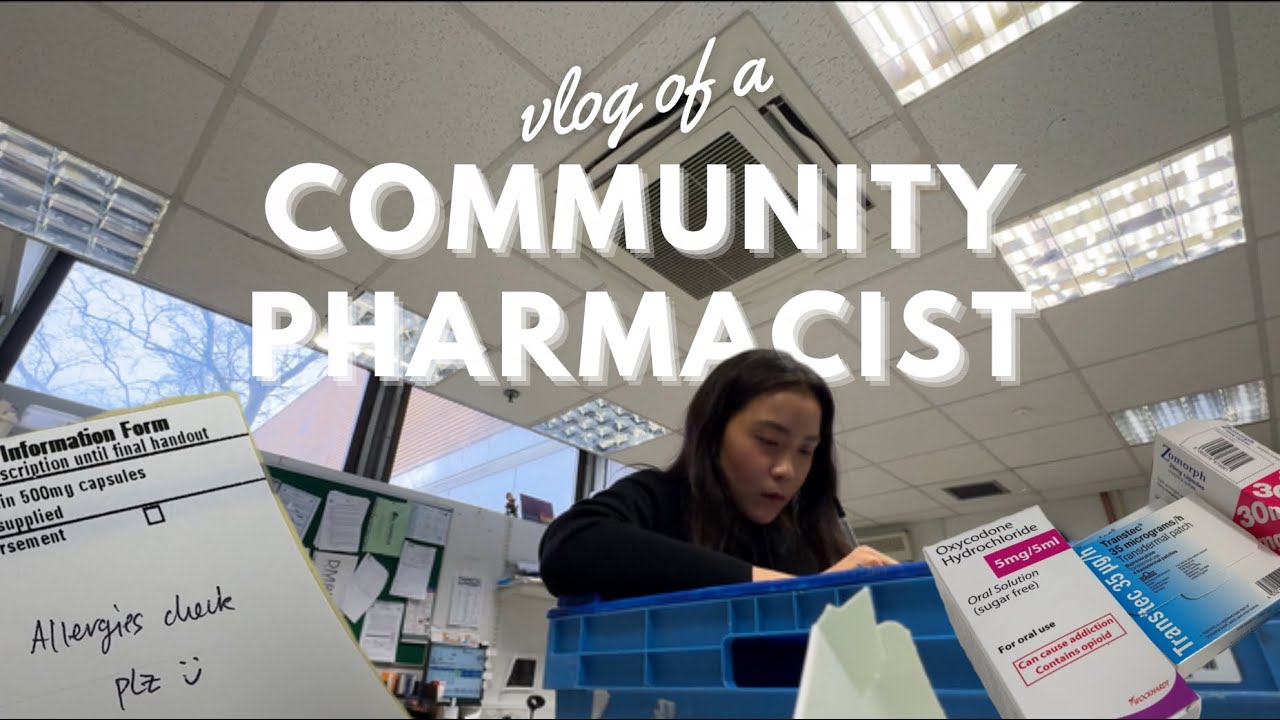 💊 Community pharmacist VLOG #1 |  daily duties, CD balance, mcdonalds cheese bites for lunch