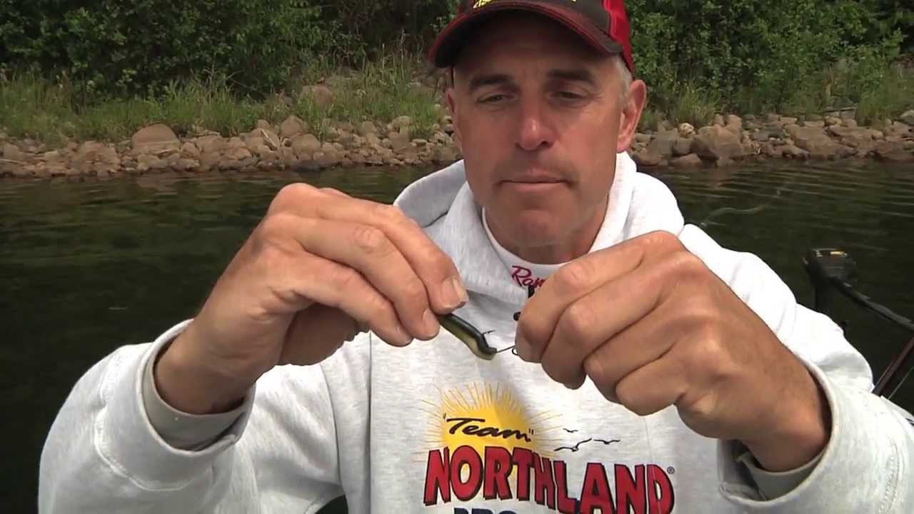 Northland's Chip Leer describing the Drop-Shot Rig