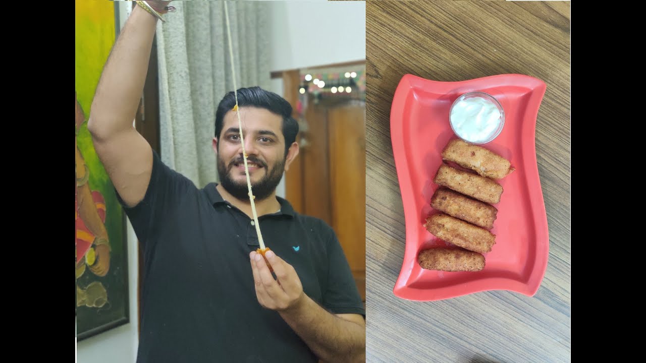 Mozzarella cheese sticks | Potato Mozzarella cheese pull recipe
