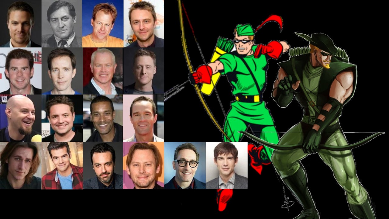 Animated Voice Comparison- Green Arrow / Oliver Queen (Green Arrow)