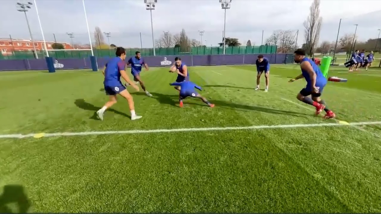 Rugby individualisation : 3 vs 2 combat (FICHE 5)