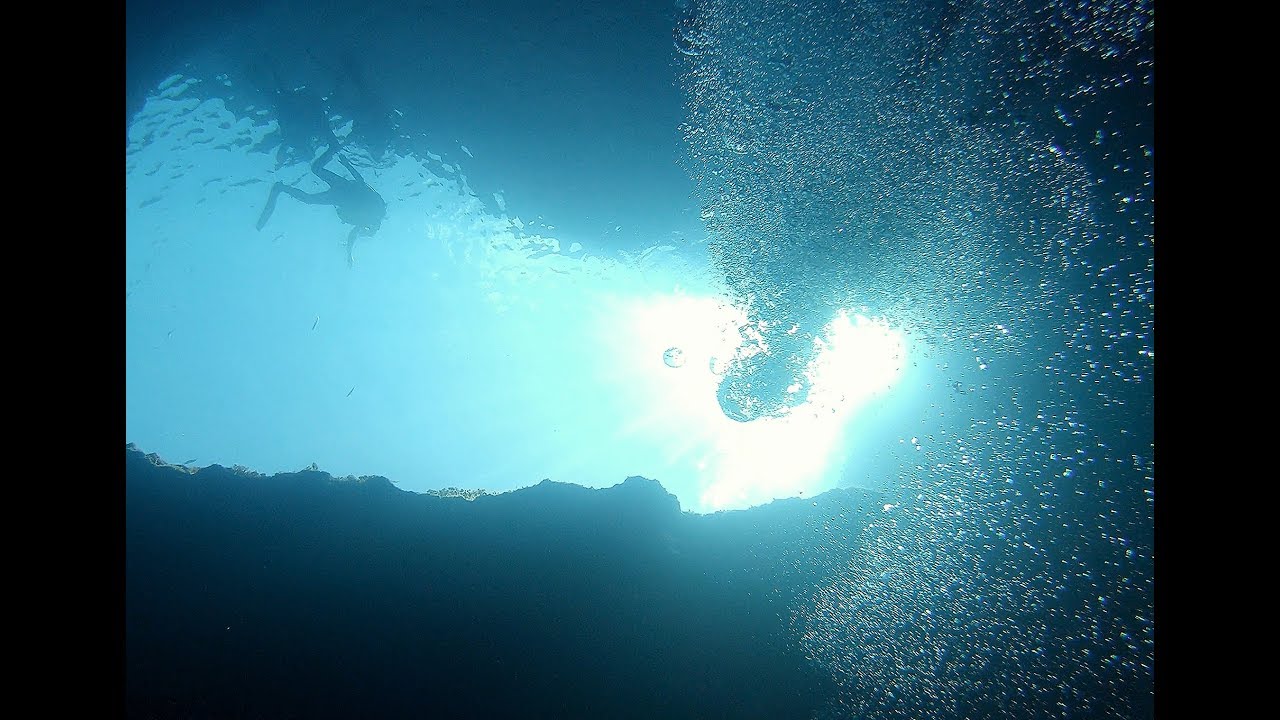 Diving The Blue Hole, Gozo, July 2019