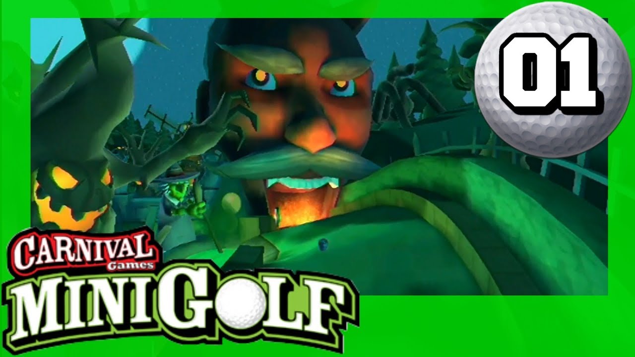 Carnival Games Mini Golf - Part 1 - KNOCKING OUT TEETH