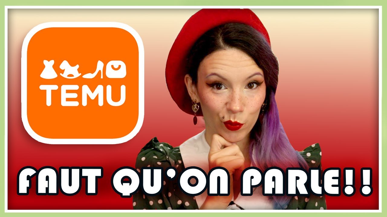 TEMU FAUT QU'ON PARLE ! Qu'est ce que c'est ? 🧐  On achète là bas ou pas ? Ça vaut le coup ? 🤔