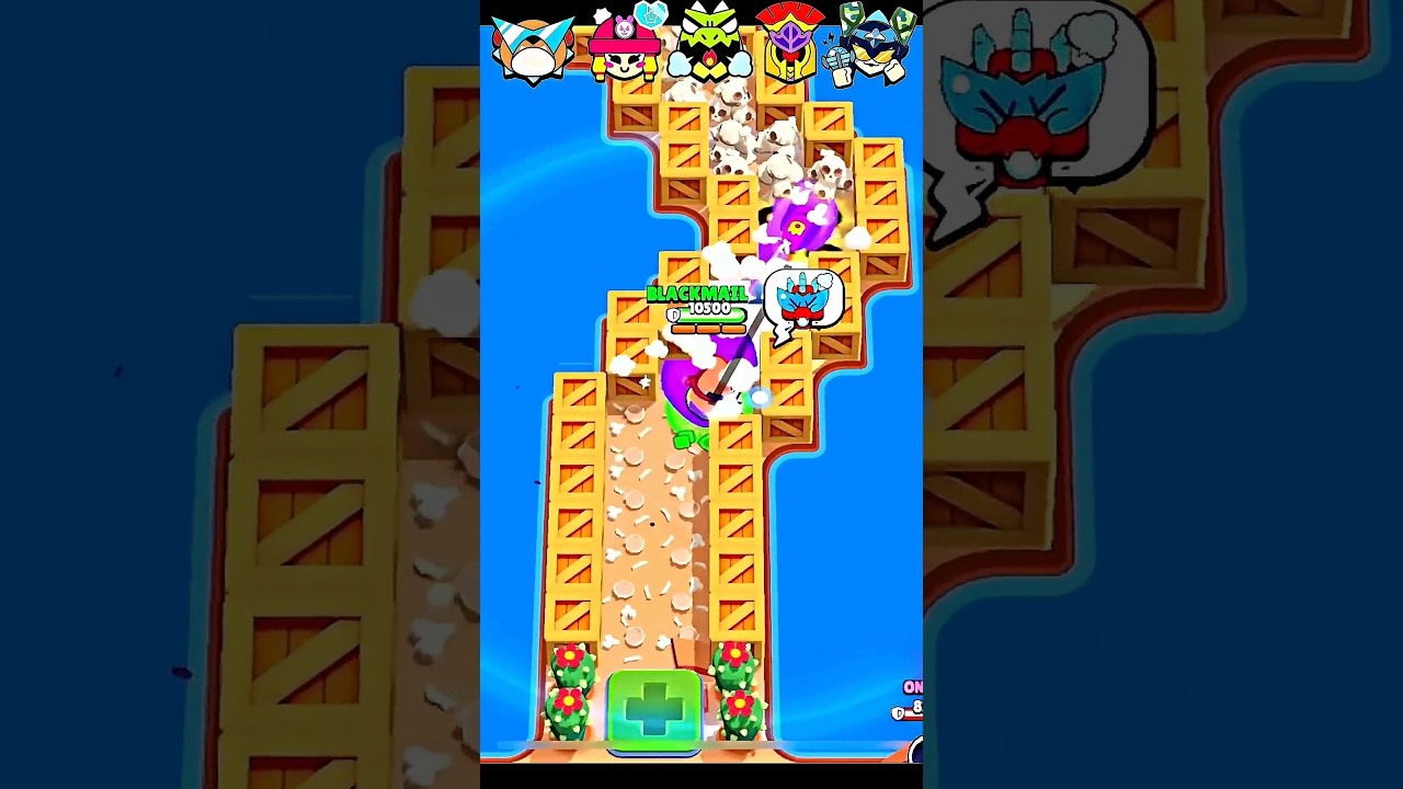 Kto może rozbić wszystkie czaszki tylko za pomocą super #brawlstars #buzz #bs #nani #rico #bibi
