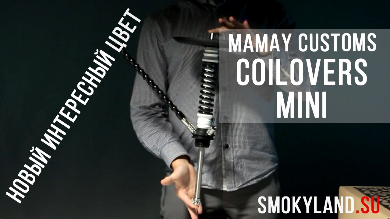 Быстрый обзор Mamay Coilovers MINI Белый-Черный