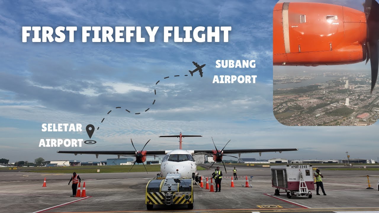 First Time Flying with Firefly: Singapore to Subang Experience!