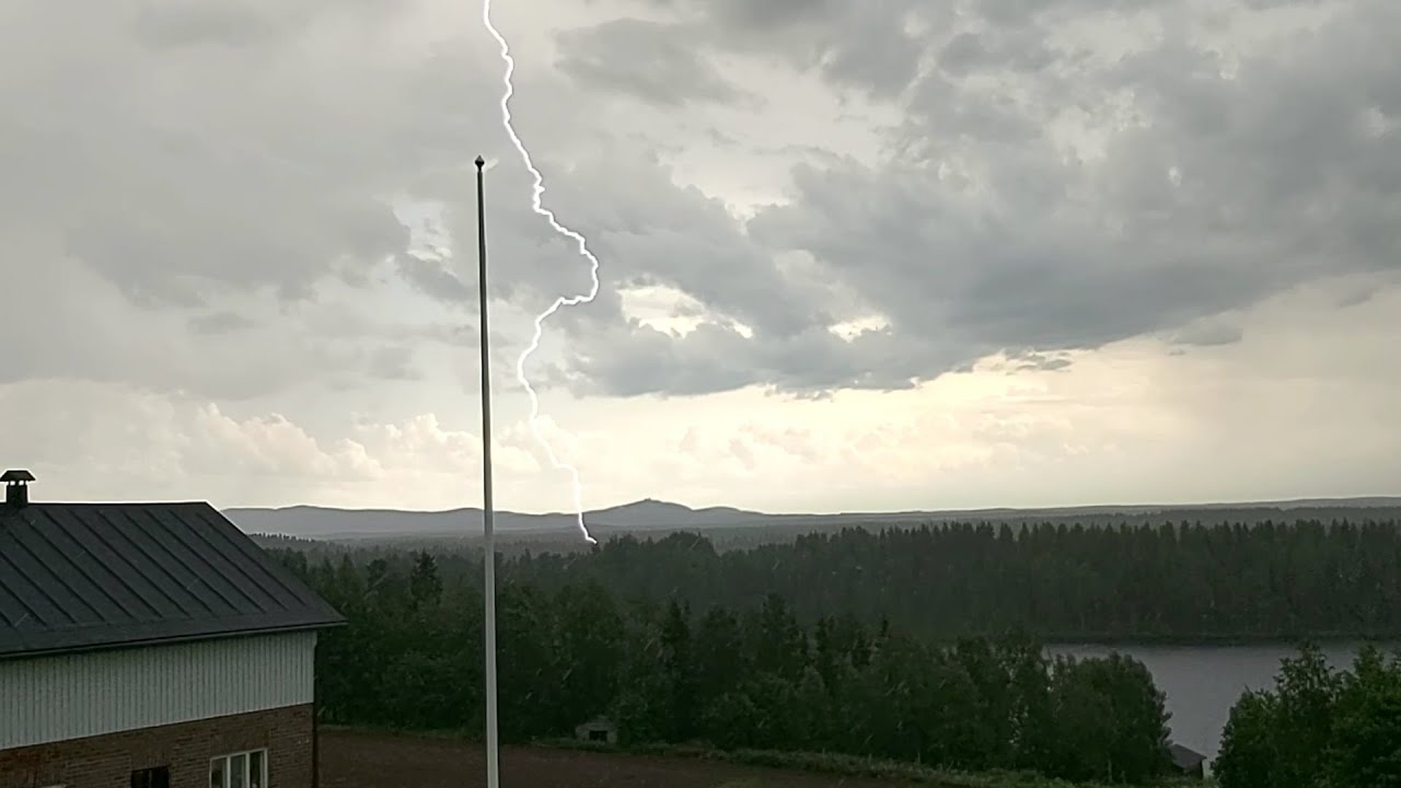 Ukonilma Kuusamossa ⛈29.6.2024⛈😏