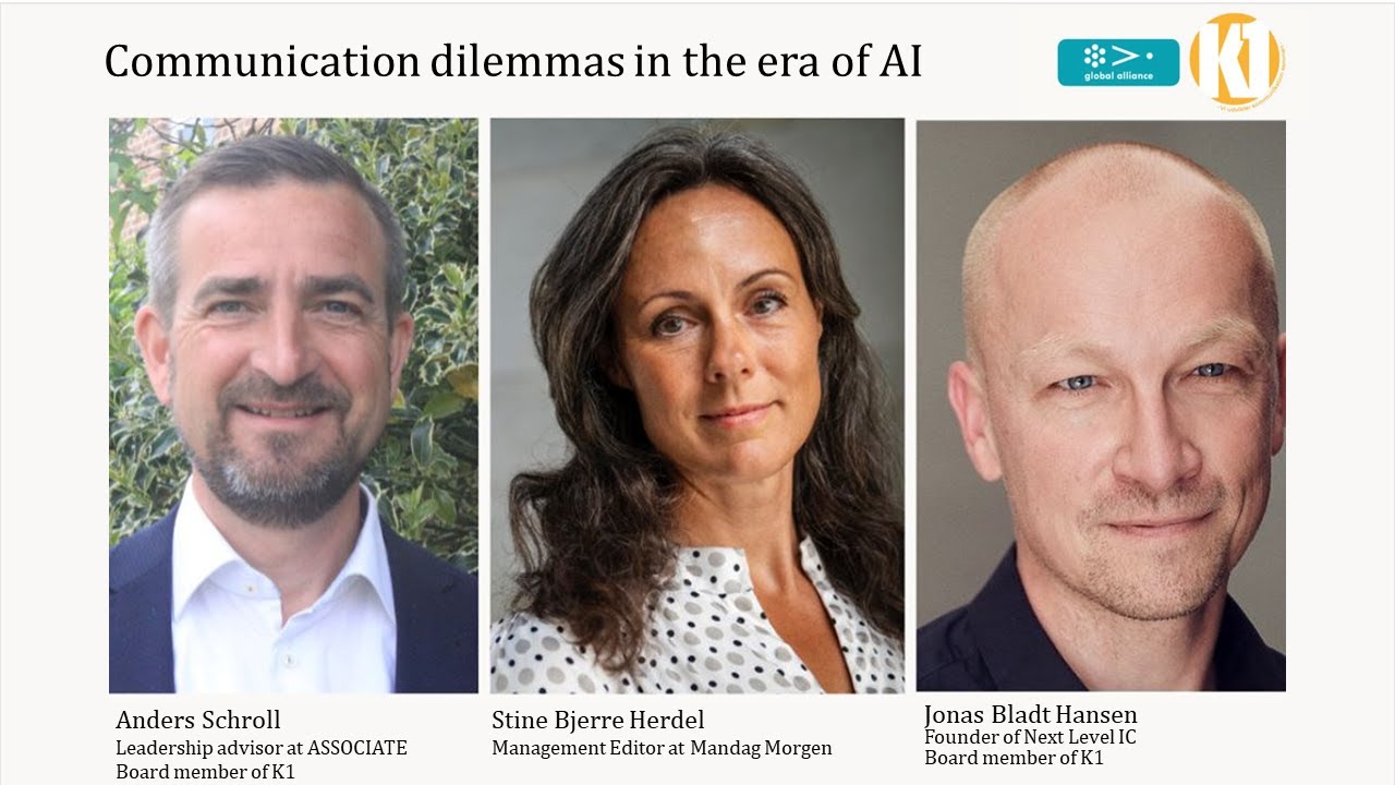 Webinar Communication dilemmas in the era of AI