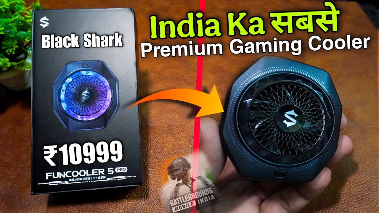 Black Shark Funcooler 5 pro Unboxing and Review || Best Gaming cooling fan iPhone and Android