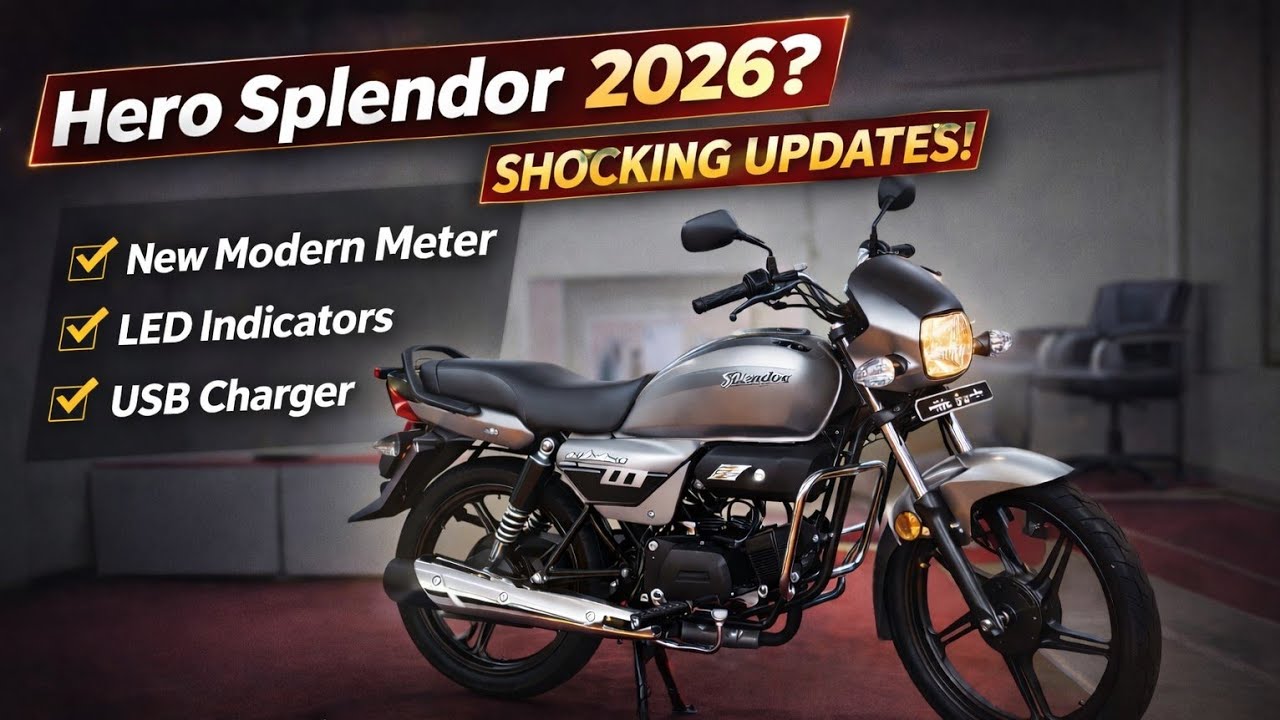 NEW Hero Splendor 2026 Model – Price, Mileage, Features | REAL TRUTH 😱🤯