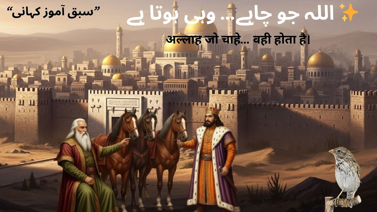 Ek Qaidi Aur Badshah ka Qissa | Allah Jo Chahay Wahi Hota Hai | Sabaq Amoz kahani| Kahani Goshah