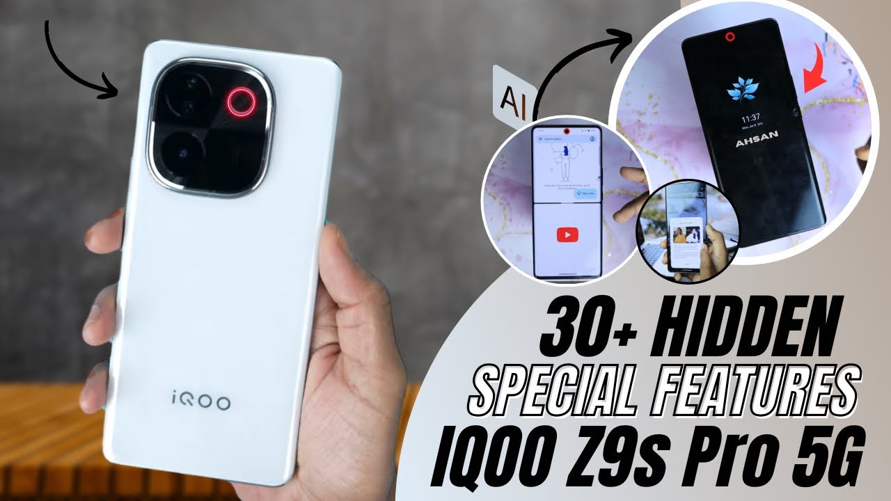 IQOO Z9s Pro 5g Tips And Tricks 🔥 Hidden Top 30+ Special Features | iqoo z9s pro