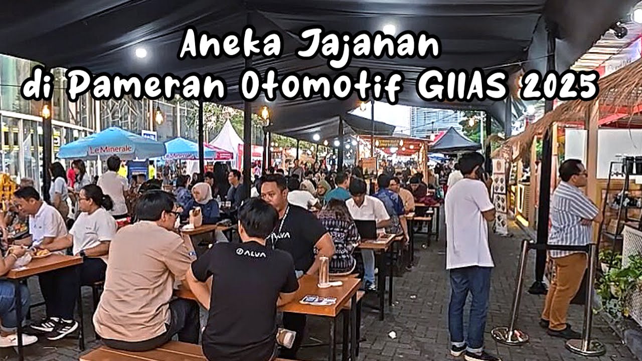 ANEKA KULINER DI GIIAS 2025 ICE BSD | BELI MOBIL? ❌ JAJAN ✔️