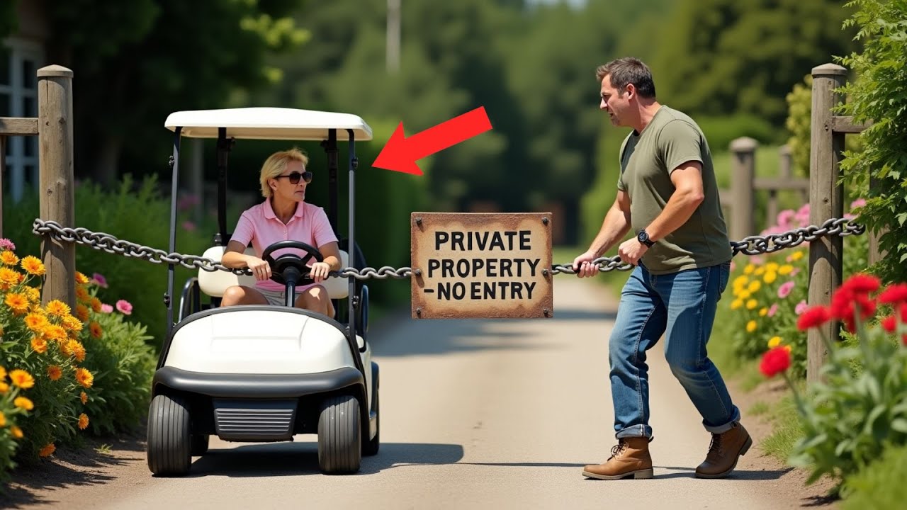Neighbor Karen LOSES IT When I Block Her Golf Cart Shortcut Through My Garden| EntitledPeople Reddit
