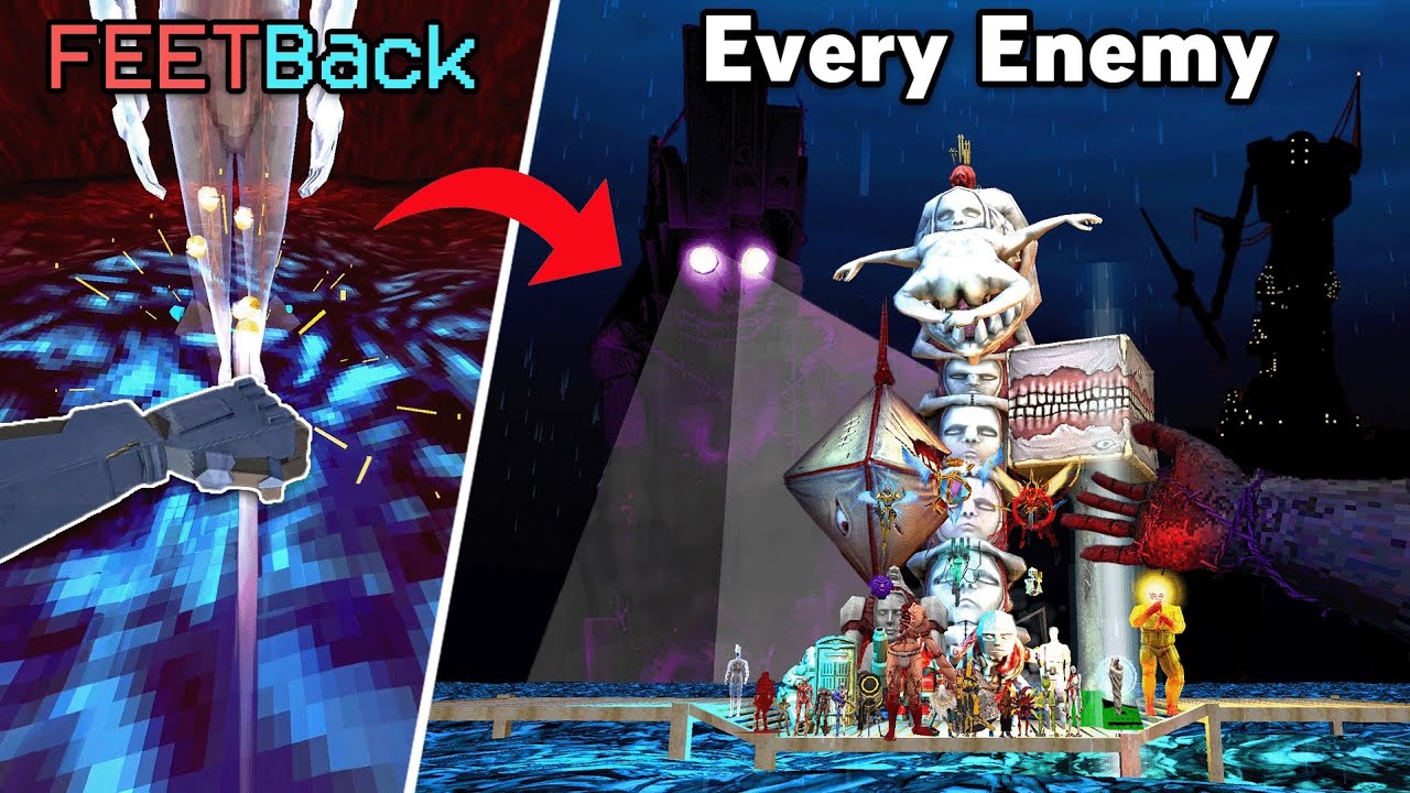 You can Feetback every enemy in Ultrakill