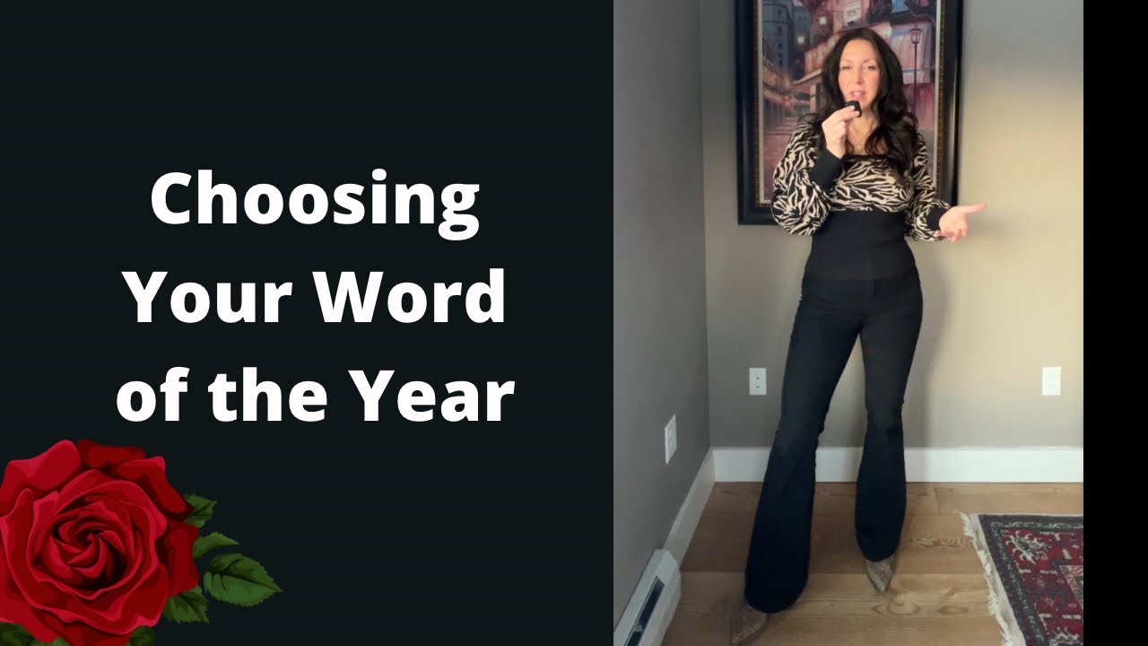 Choosing a Word of the Year Instead of Resolutions