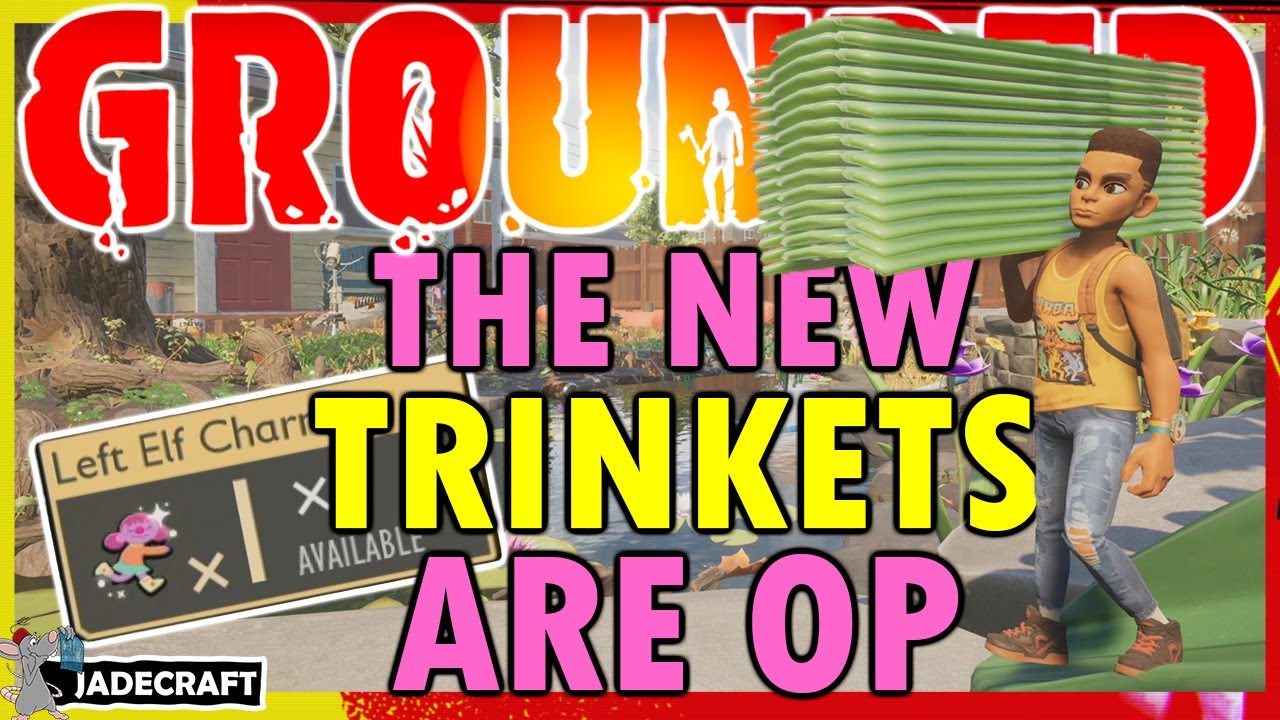 GROUNDED NEW TRINKETS Explained! How to Get New Op Accessories In Full Release Grounded