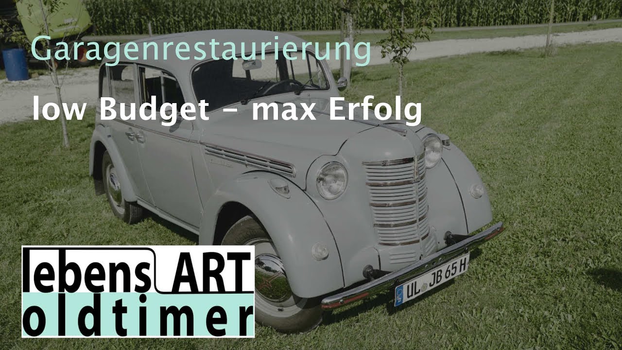 Die Restaurierung Moskwitsch 401 - Opel K38