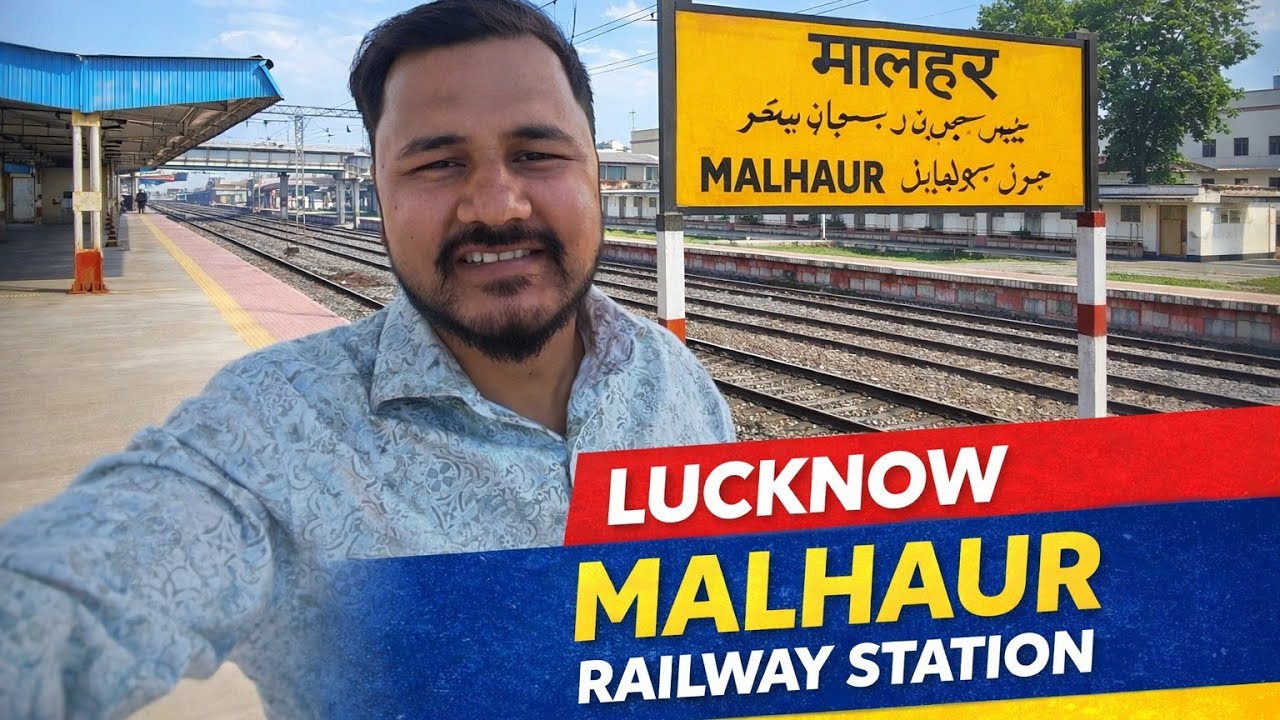 Malhaur railway station Lucknow🤔