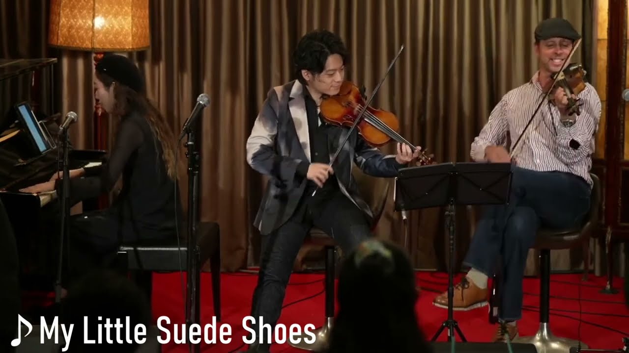 [Two Vioin Jazz session]My Little Suede Shoes