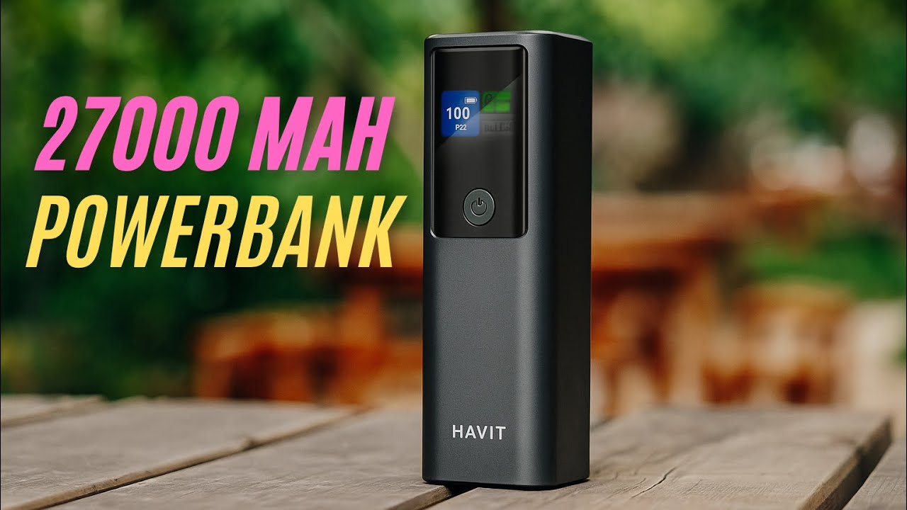 DİJİTAL EKRANLI 27000 mAh POWERBANK Havit PB50