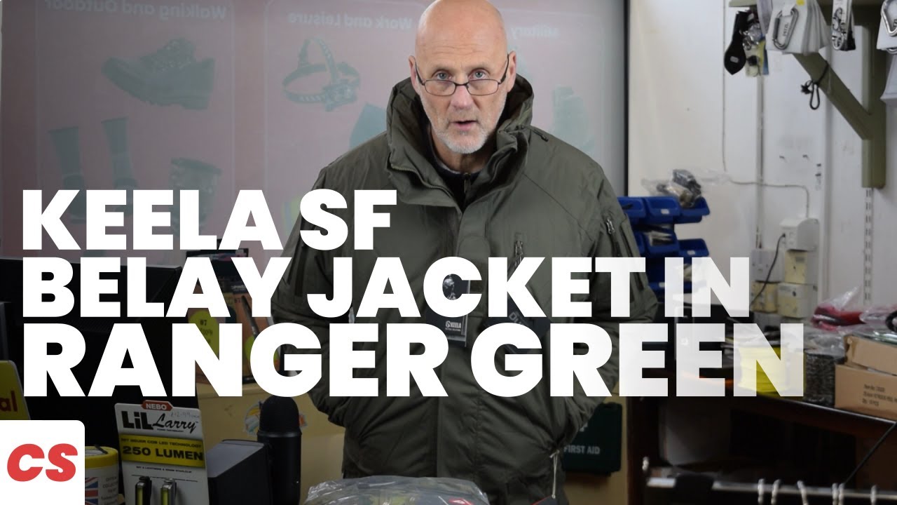 Keela SF Belay Jacket 5.0 in Ranger Green | Camouflage Store