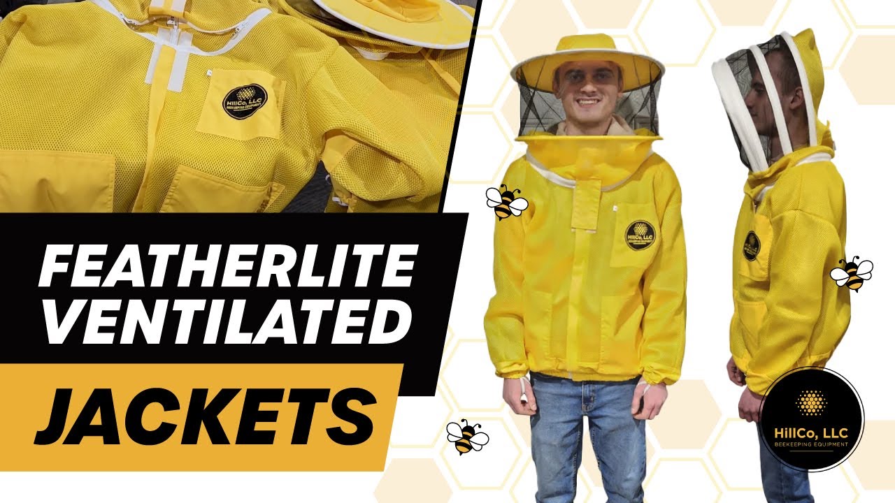 PRODUCT OVERVIEW! FeatherLite Ventilated Beekeeper Jacket & Veil | HillCo, LLC