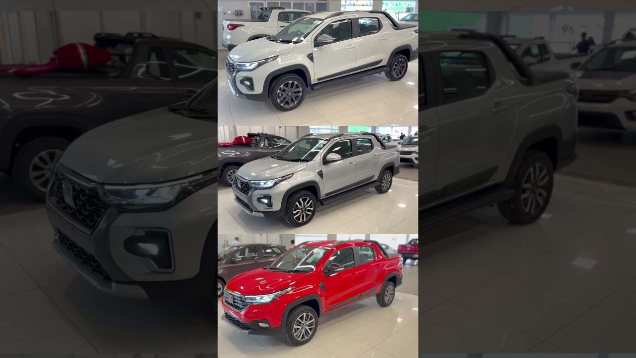 Qual &eacute; a melhor op&ccedil;&atilde;o? Strada Ultra, Ranch ou Volcano?   #fiat #strada #novastrada