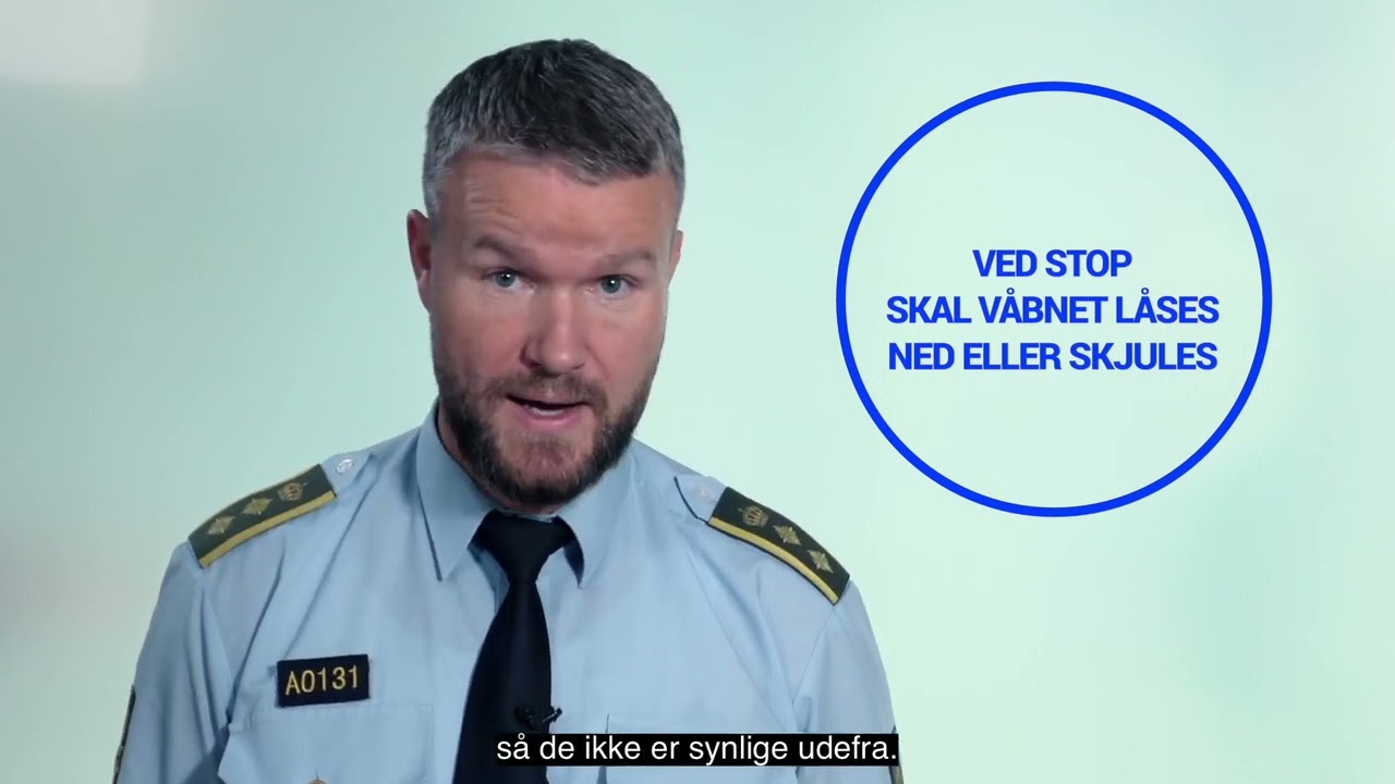 Q&A med Rigspolitiet om våbenopbevaring - Transport af skydevåben