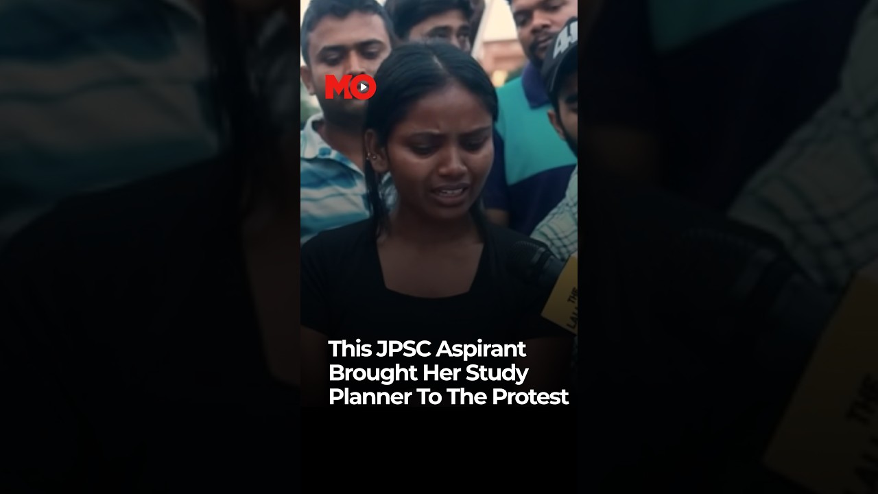 This JPSC Aspirant Brought Her Study Planner To The Protest | Mo of Everything