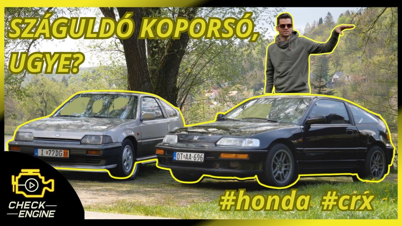 Honda CRX: amit szeretünk a Hondában, az itt indult - Check Engine Sztori