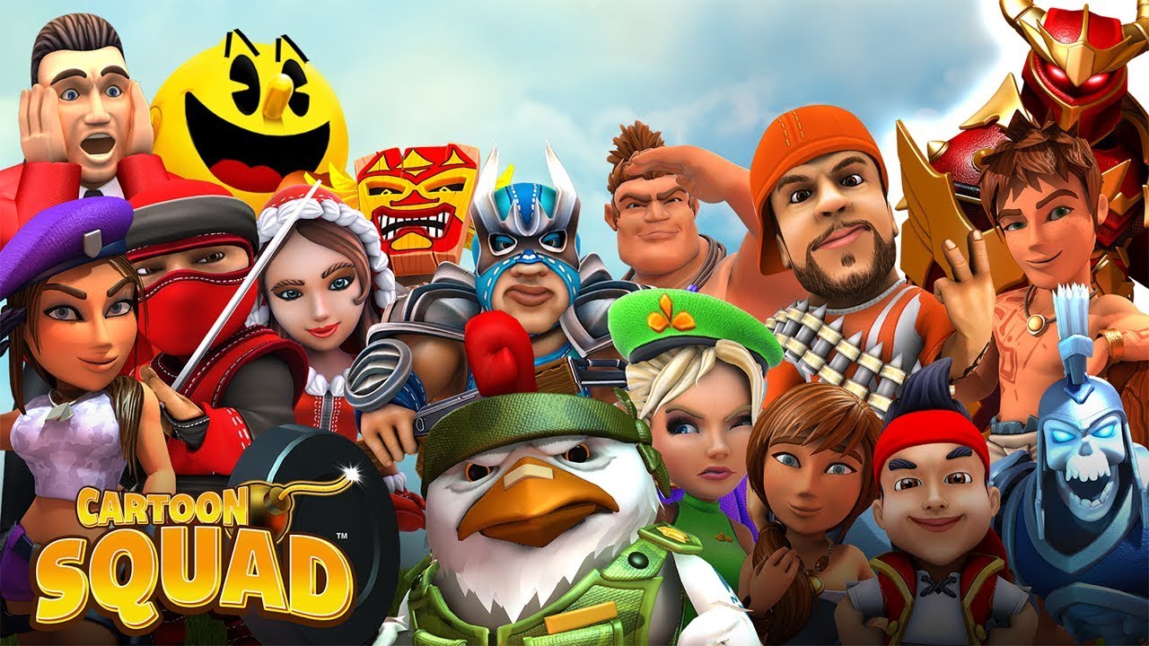 Cartoon Squad Gameplay Android / iOS (by BANDAI NAMCO)