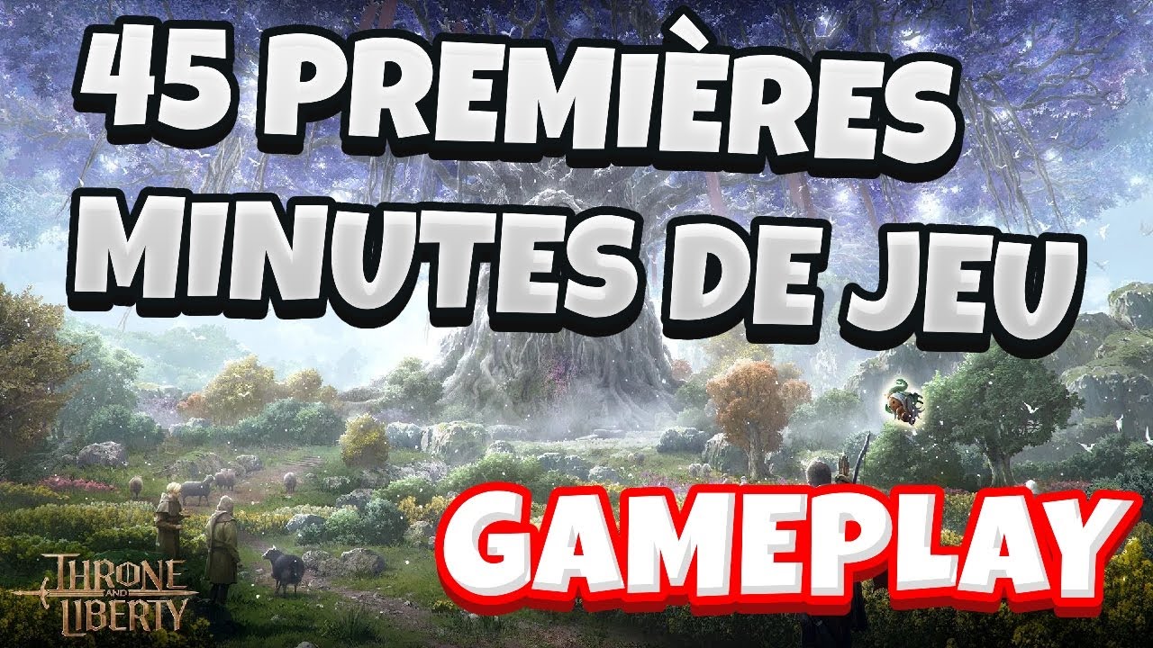 Throne and Liberty - 45 premières minutes de jeu (Tutorial et Gameplay)