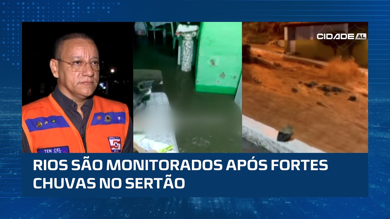 Piranhas e Delmiro Gouveia decretam situação de emergência; Defesa Civil monitora rios