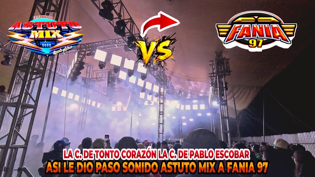 🎥ASTUTO MIX LE DA PASO A FANIA 97 Y LA C. DE TONTO CORAZÓN | P. DE LA CRUZ HUAMANTLA T | 31 AGO 25